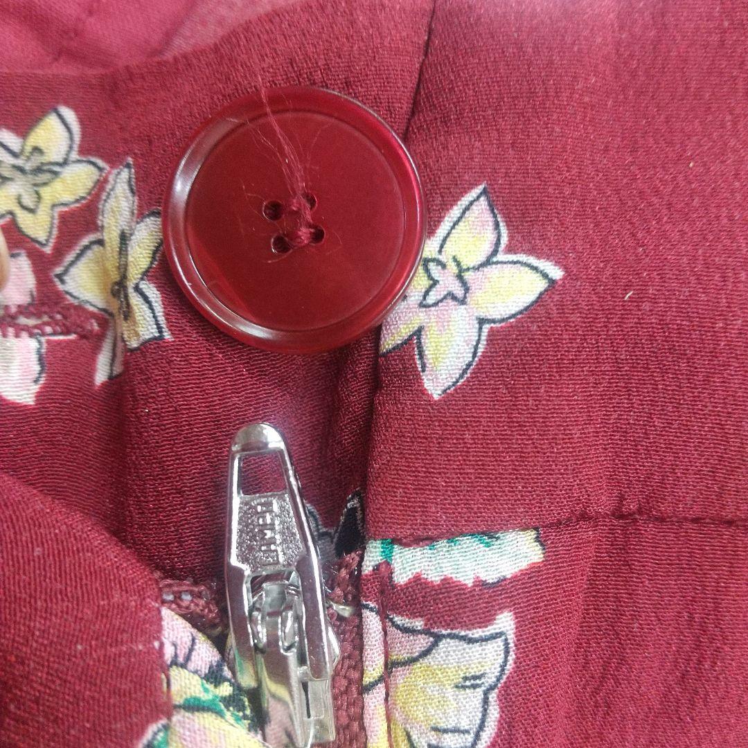 MaxMara 猫と花プリント シルク ガウチョパンツ 美品