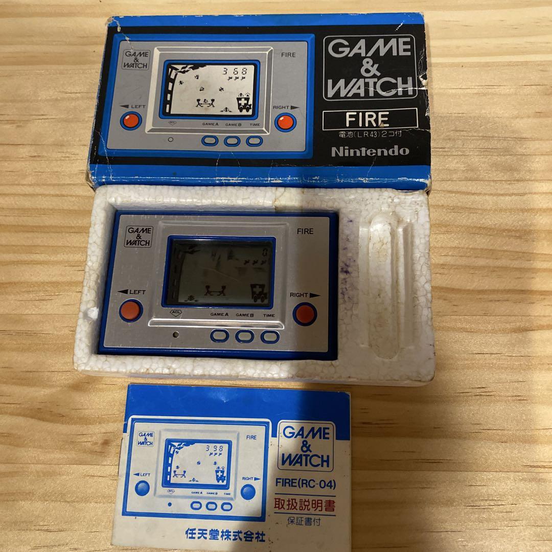 任天堂 GAME & WATCH FIRE (RC-04) ゲームアンドウォッチ 6,800円