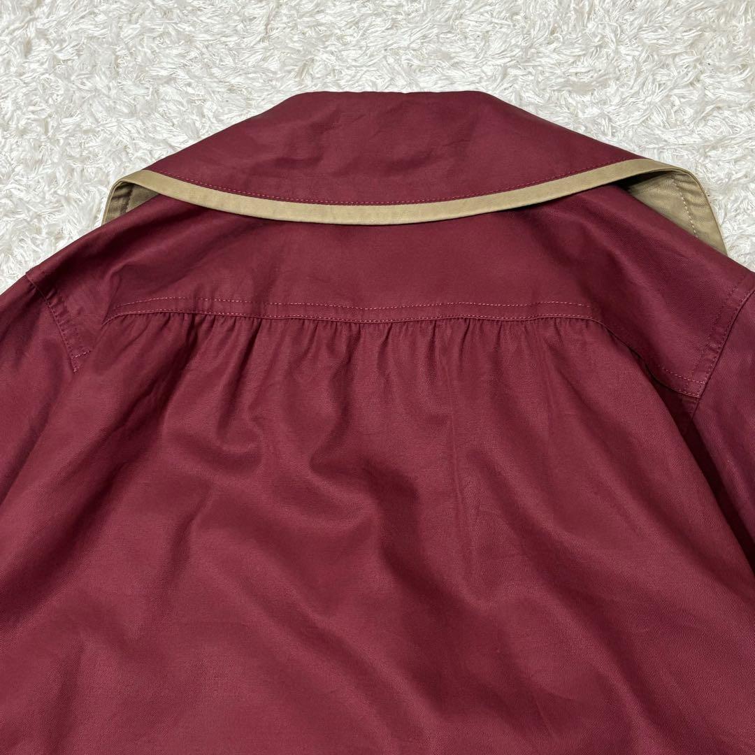 美品 イヴサンローラン ロングコート トレンチコート 羽織り