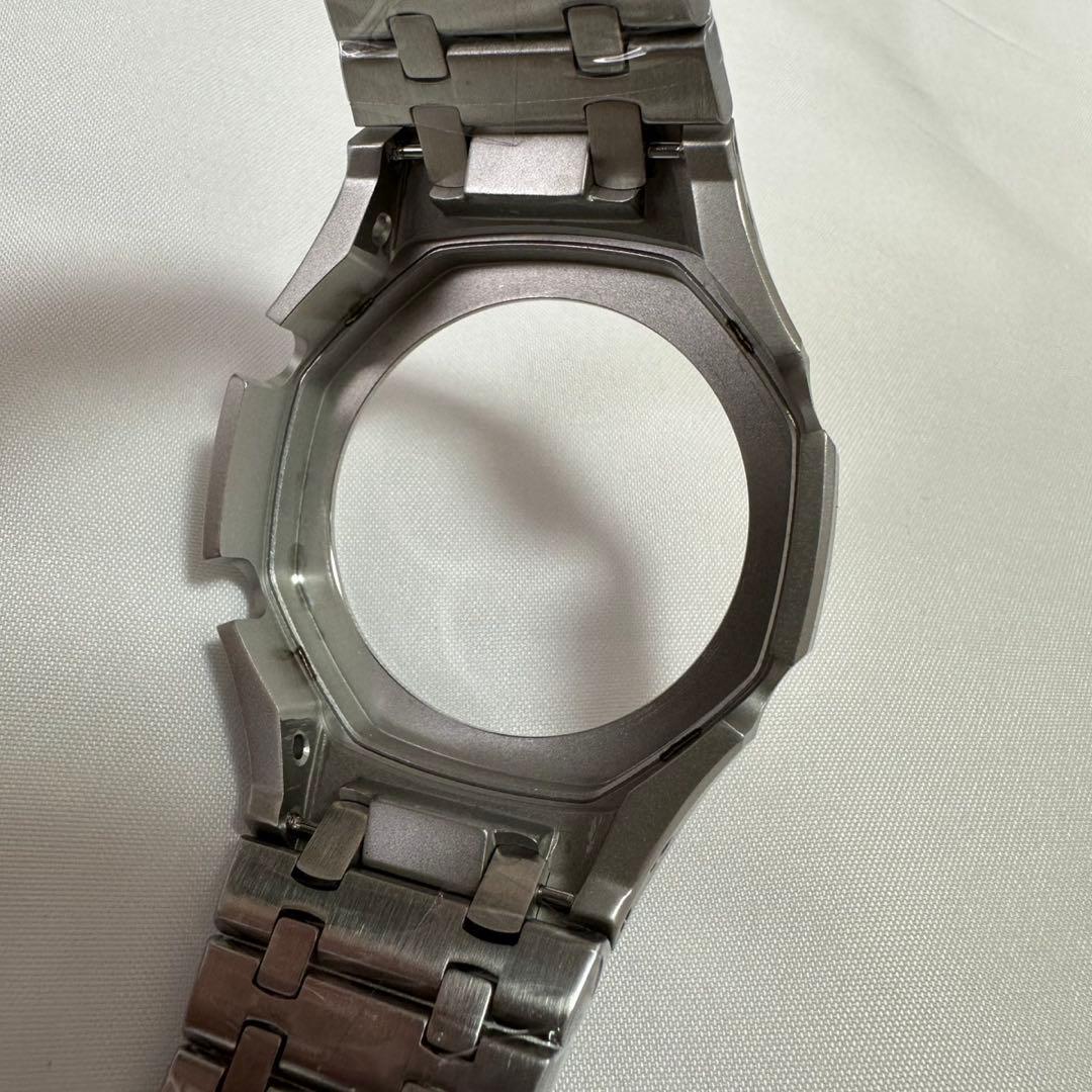 新品 G-shock Ga2100 用 ステンレスケース マットブラッシュ 新品 G-shock Ga2100 用 ステンレスケース マットブラッシュ