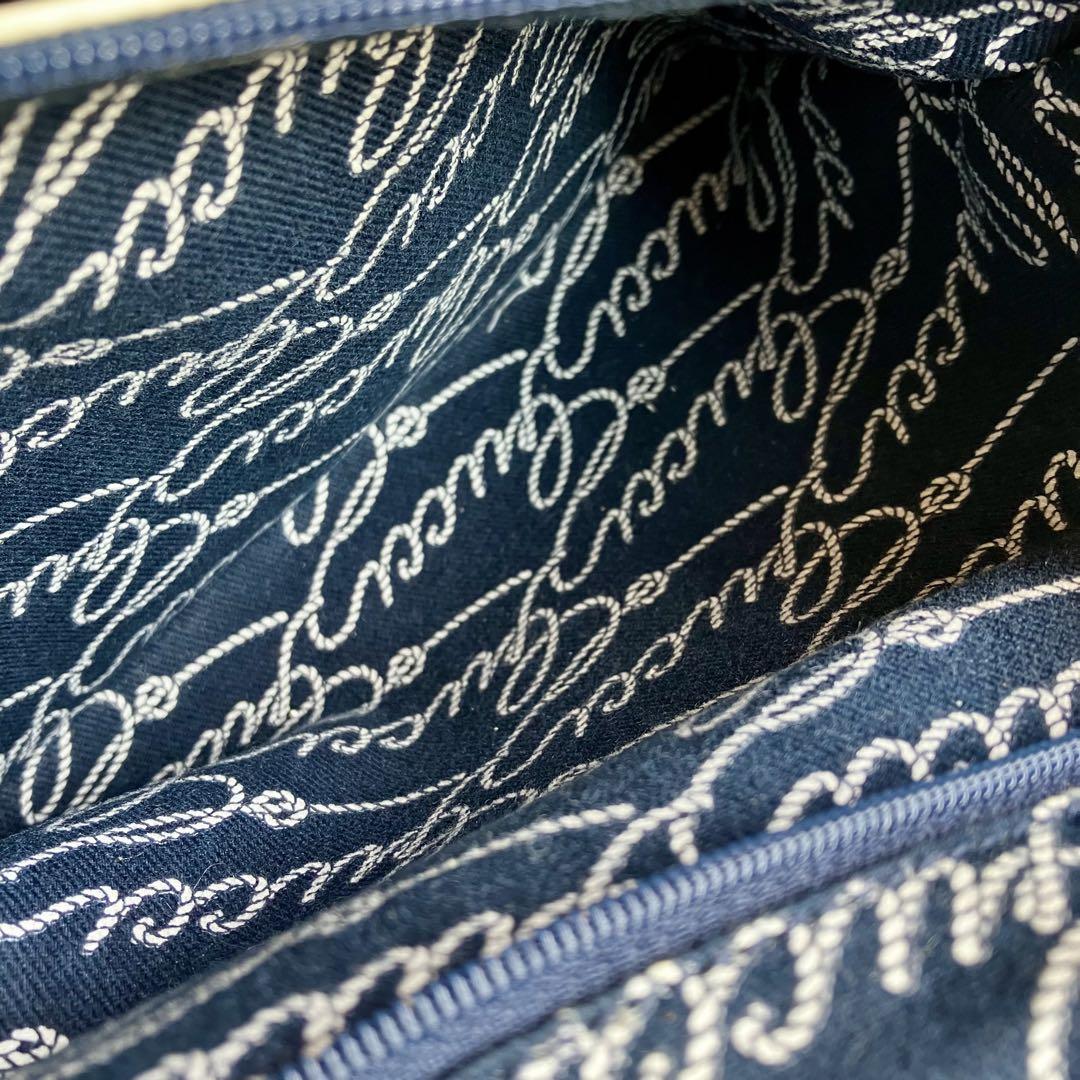GUCCI ハンドバッグ キャンバス レザー グッチ