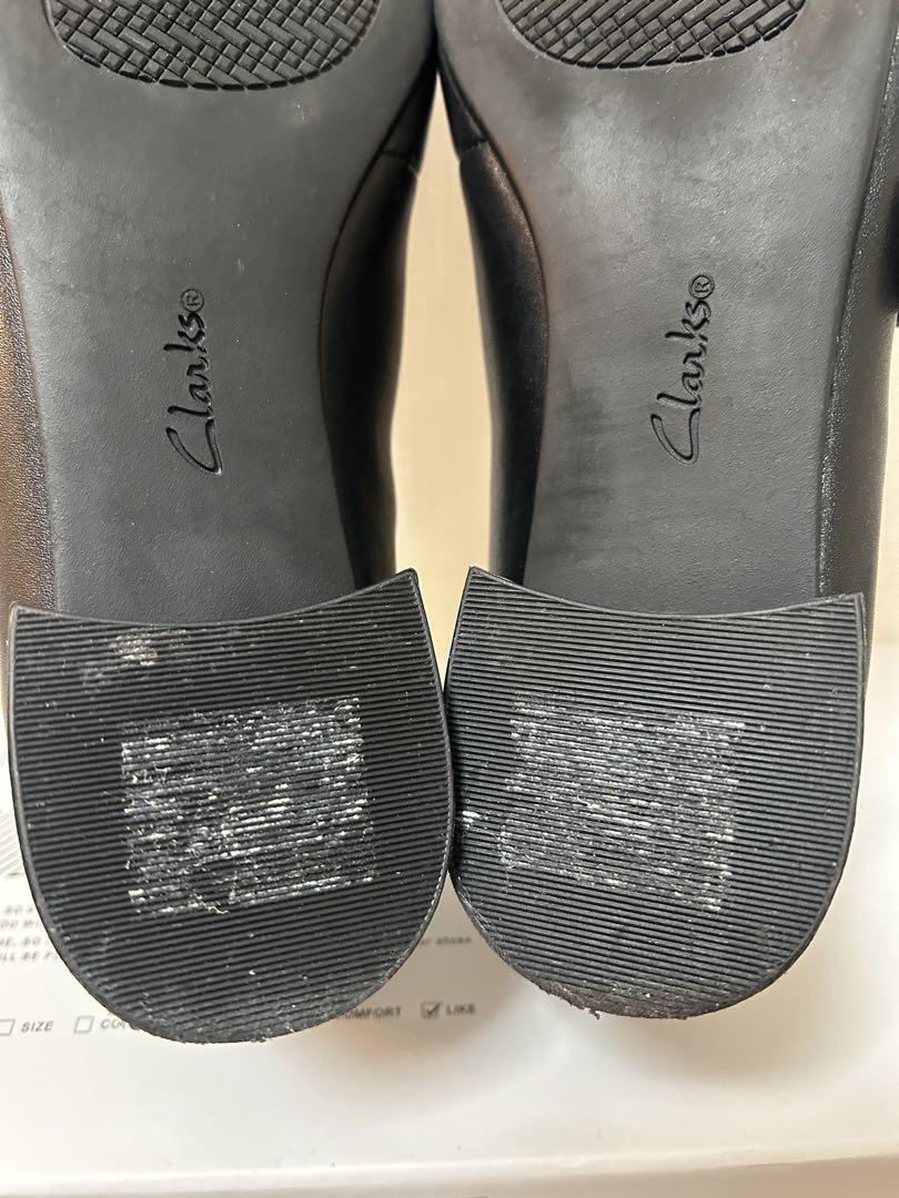 Clarks】ナタリンメイ メリージェーン フラットパンプス 24.5