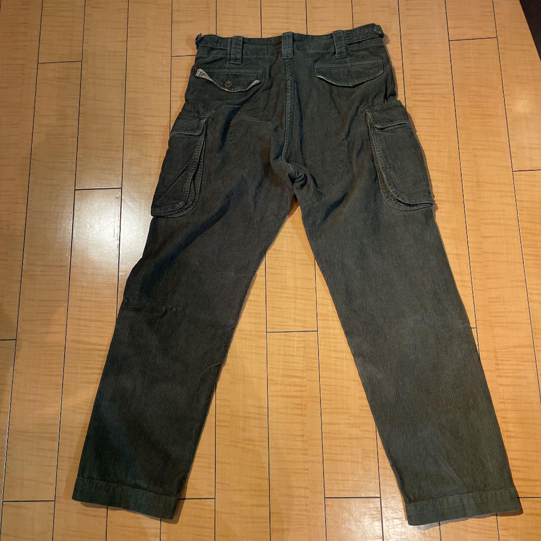 らくらくメ RRL コーデュロイパンツ オリーブ ラルフローレン WjAX3-m93852777831 ーゴパンツ
