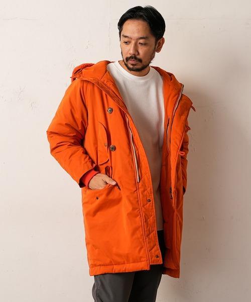 Ares アース サーモライト中綿フードブルゾン