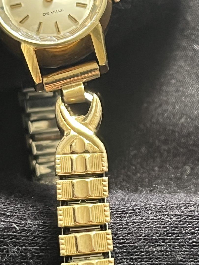 OMEGA オメガ デビル ゴールド レディース 腕時計 自動巻 アンティーク