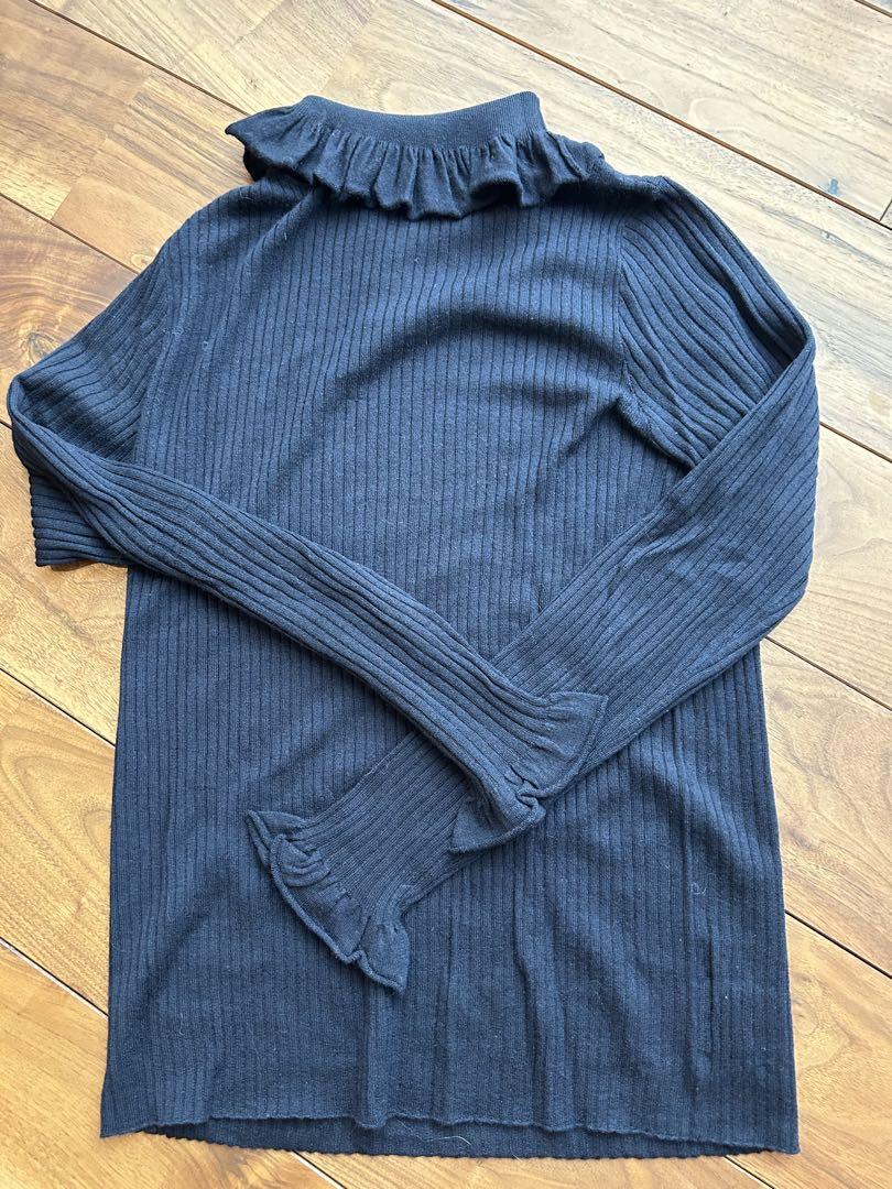 cccmalie シルクカシミヤリブニット38