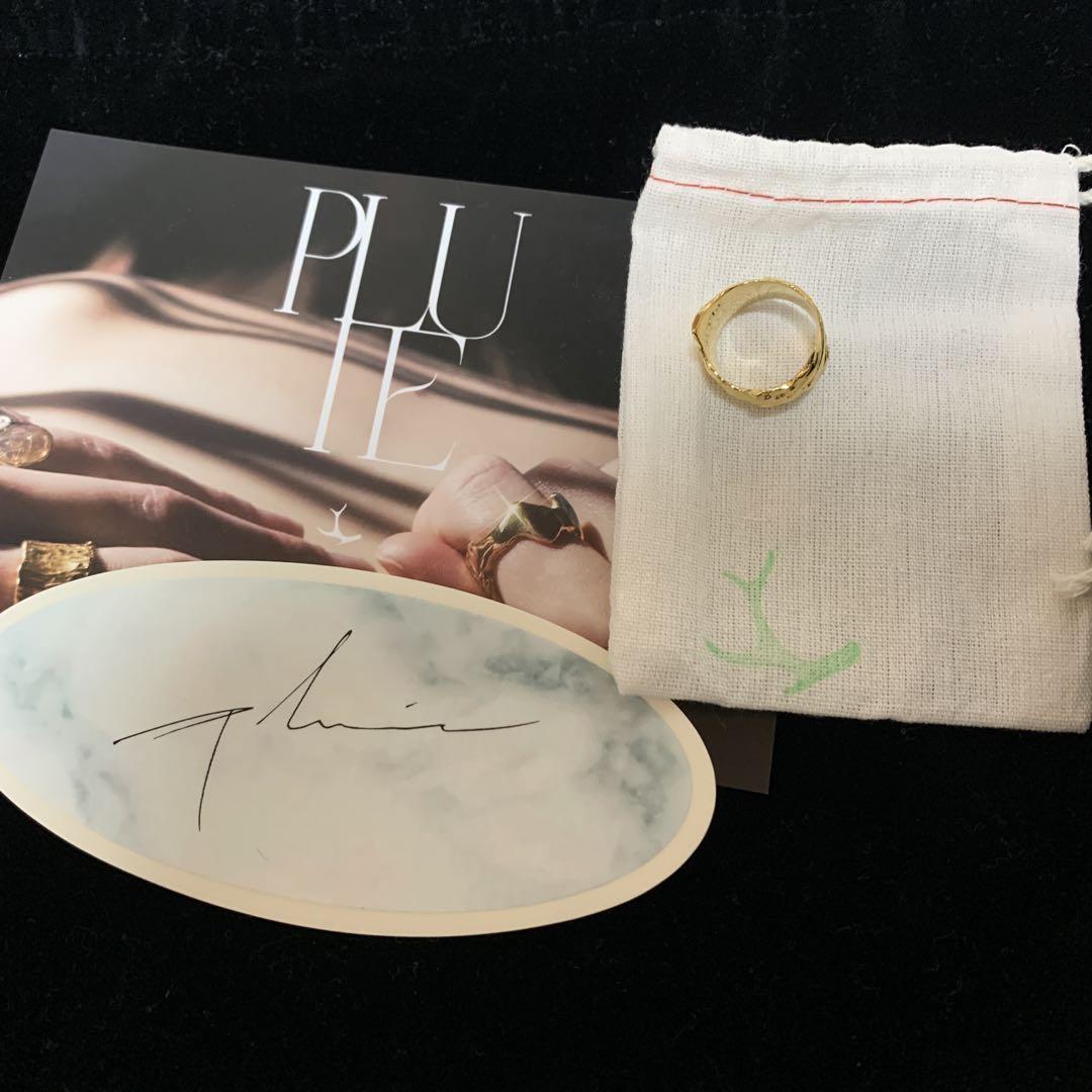 pluie リング　ヘアバーム