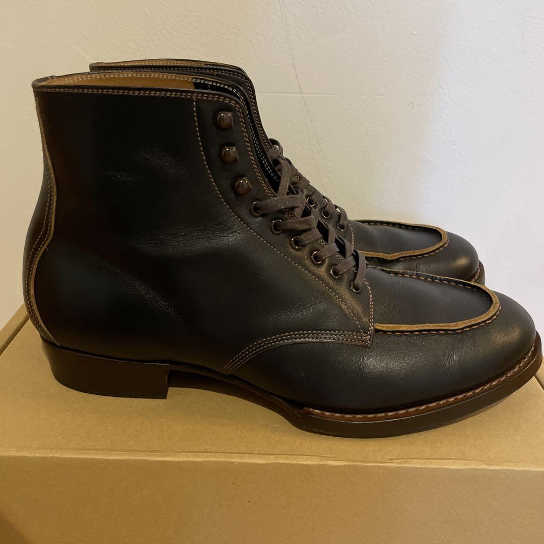 The 2 Monkeys sportif black calf size 8