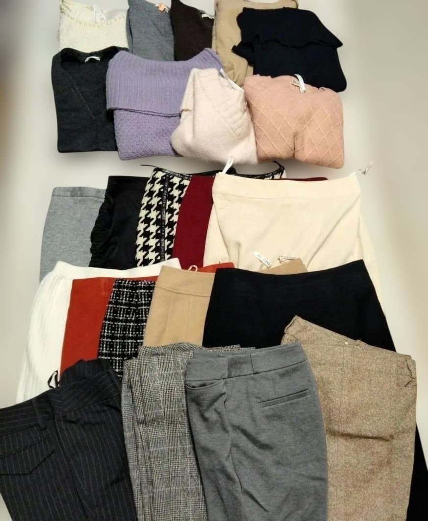 目 レディースМサイズ 23点 *秋冬服1週間コーデ♪エフデ他M Le souk