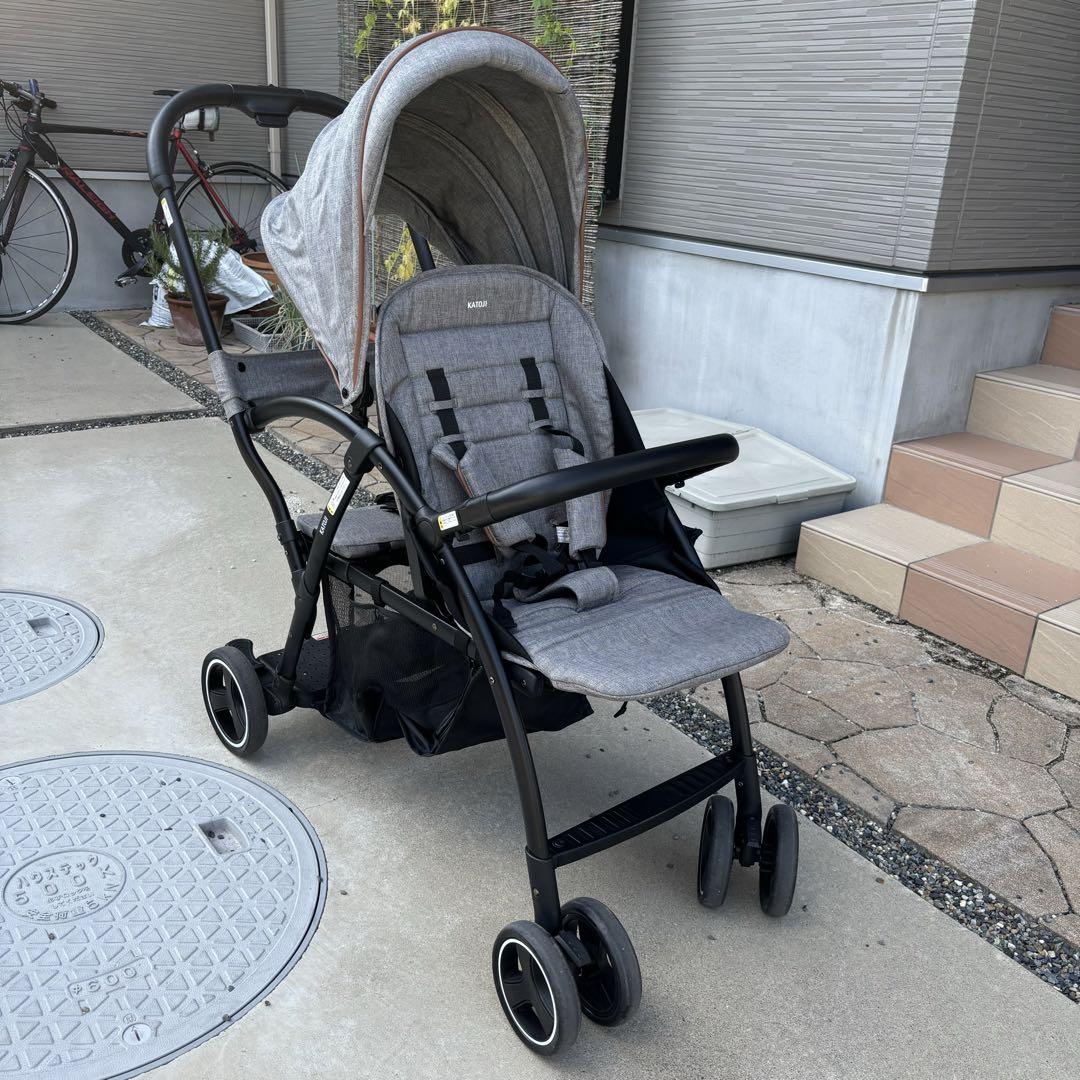 micoma　カトージ　2-Seater　katoji 2人乗りベビーカー