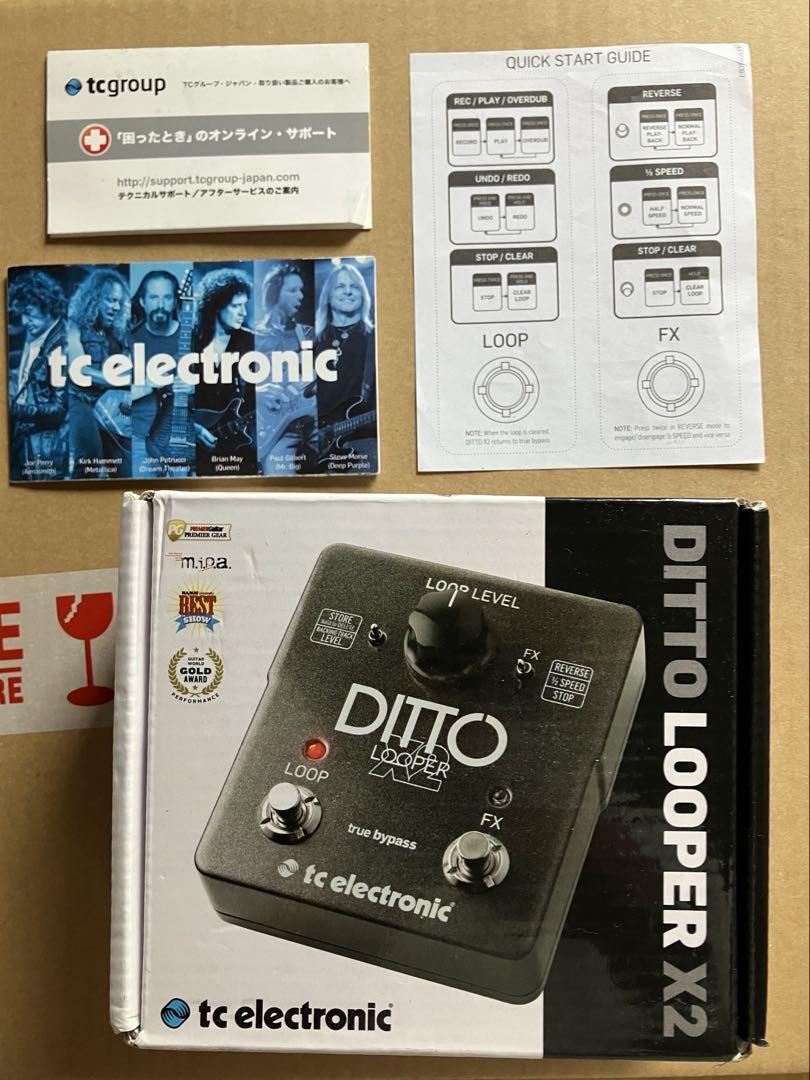 ギター DITTO X2 LOOPER tc electronic