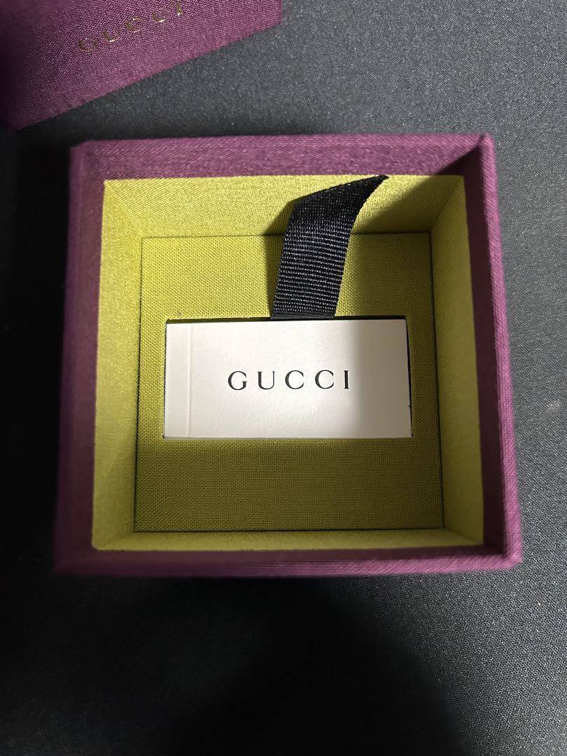 【美品】GUCCI グッチ クリスタル ダブルG ピアス