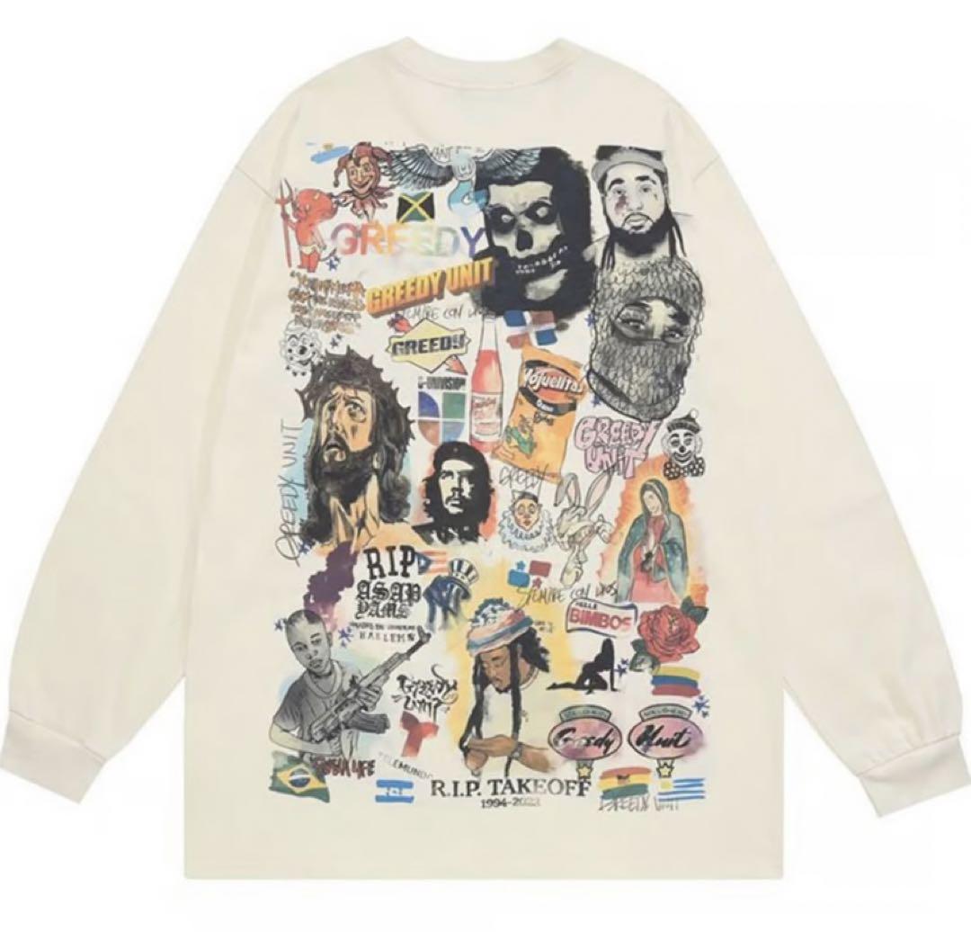 専用Mismatch NYC/Tatoo Art Longsleeve Tee