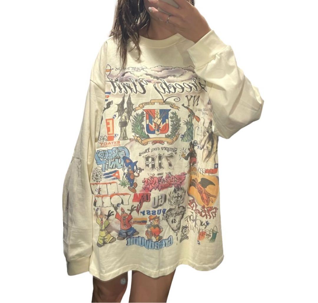 専用Mismatch NYC/Tatoo Art Longsleeve Tee