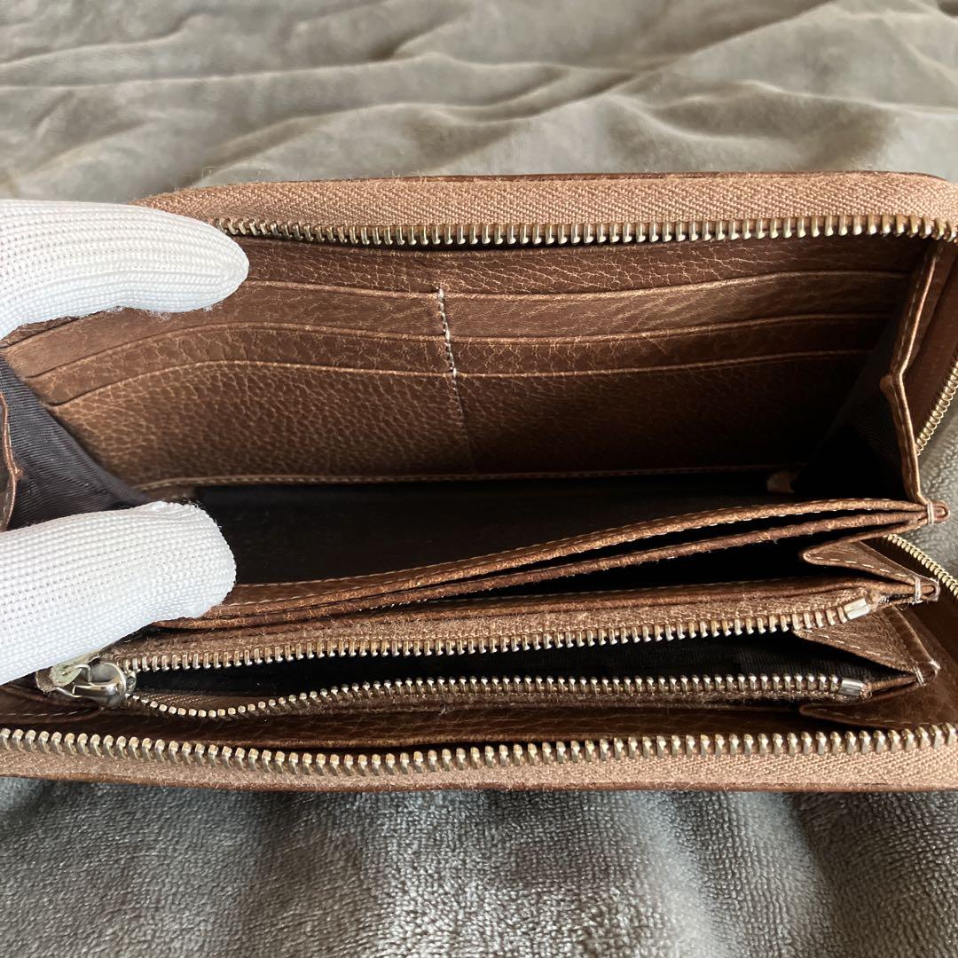 入手困難⭐️グッチ 長財布 GGシマレザー レオパード タッセル
