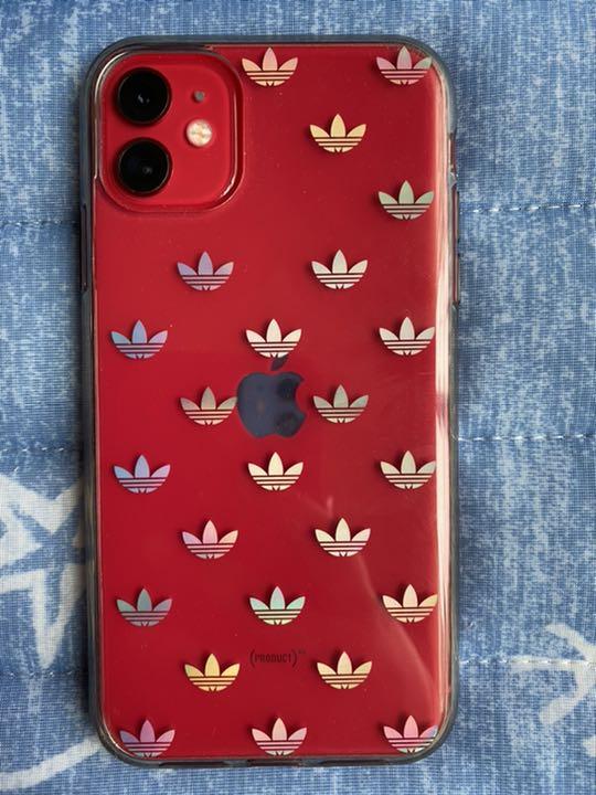 Iphone11 ケース Adidas クリアケース メルカリ