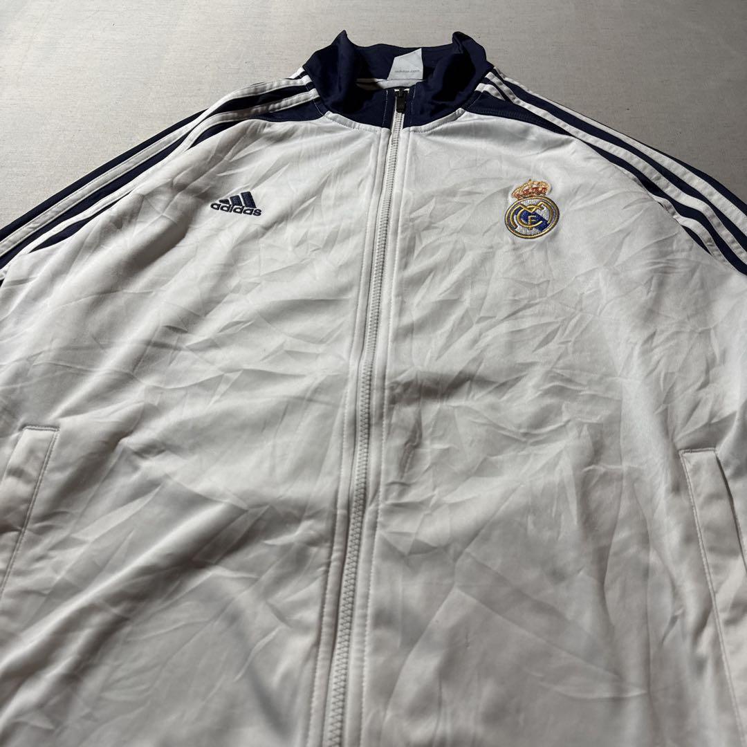 12-13 adidas レアル・マドリード サッカー トラックジャケット XL