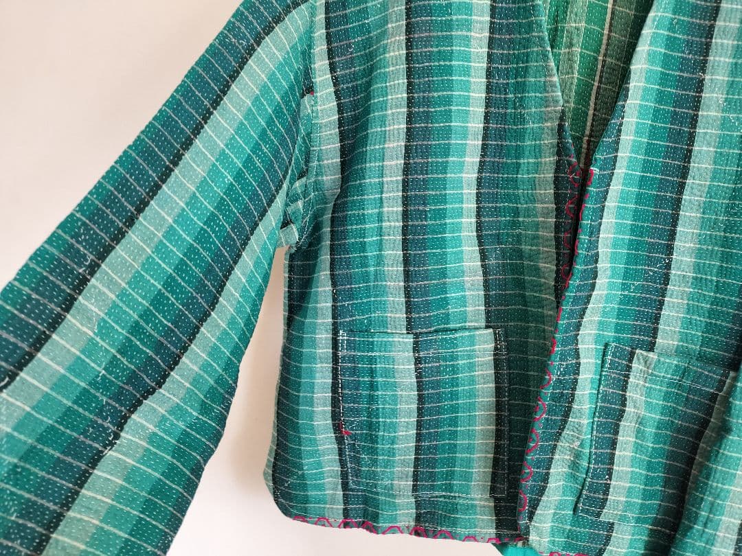 ラリーキルトジャケット カラフル