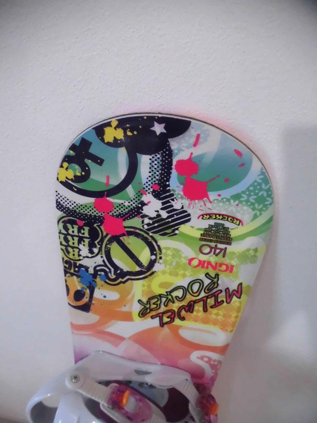 IGNIO MILWEL ROCKER スノーボード2点セット ビンディング付き