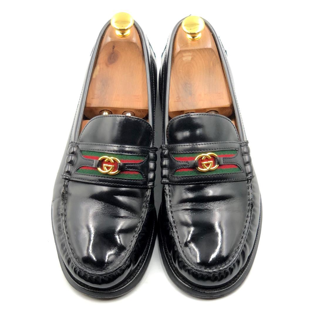 GUCCI グッチ 9 6447241 ビットローファー 黒