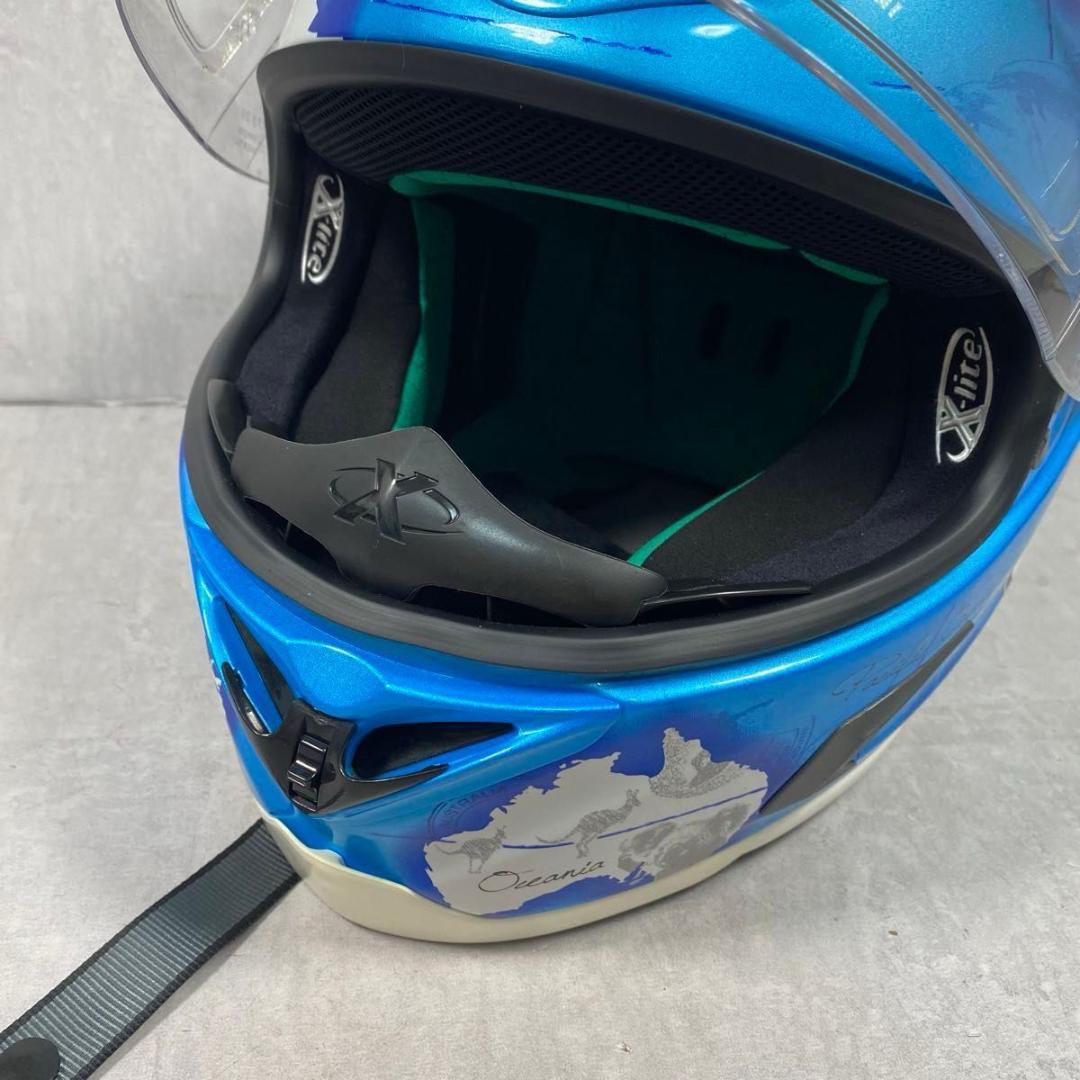 X-lite NORAN ノーラン カルロスチェカモデル ブルー X-802R