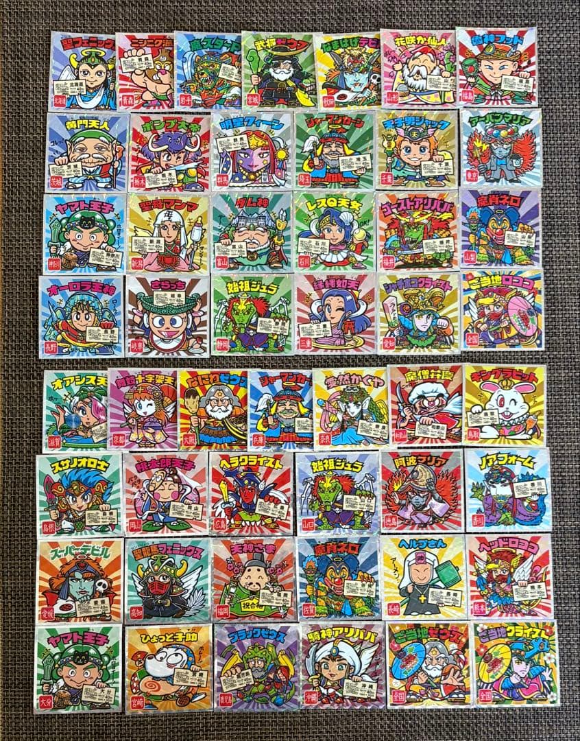 ご当地ビックリマン　全50種コンプリート