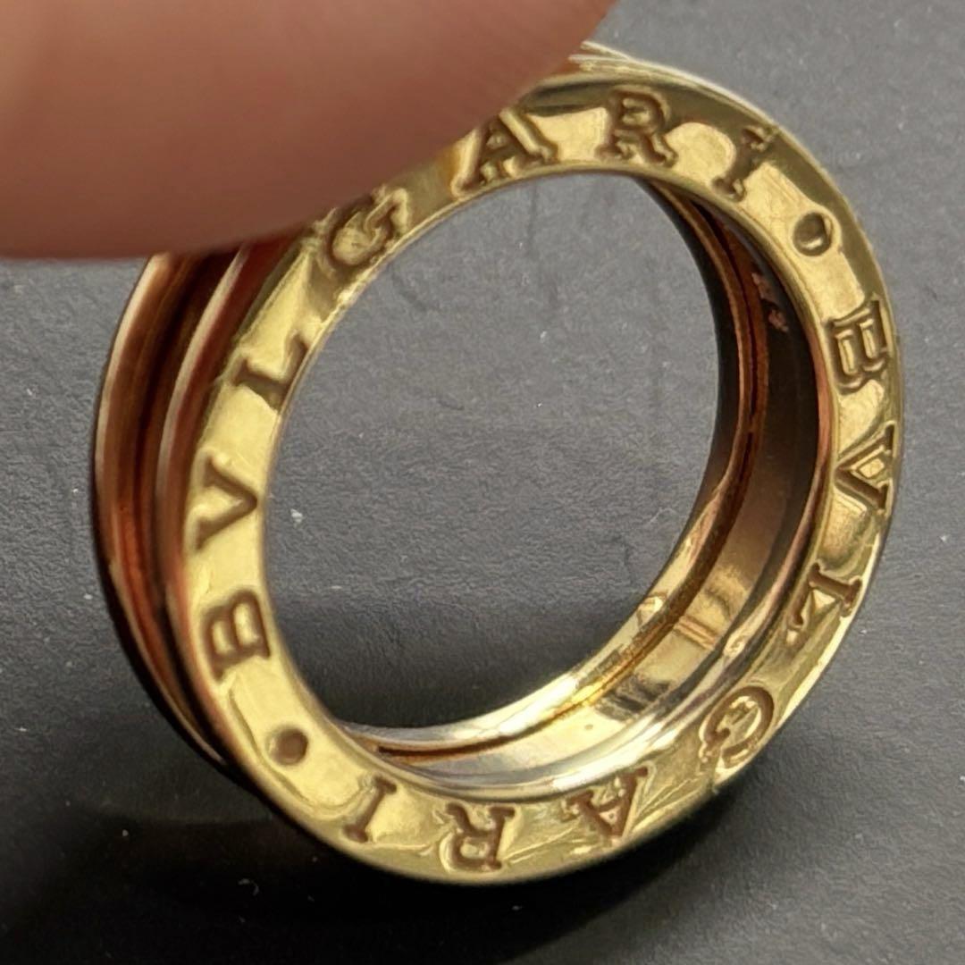 BVLGARI B-zero1 1バンド ピンクゴールド リング 48 約8号