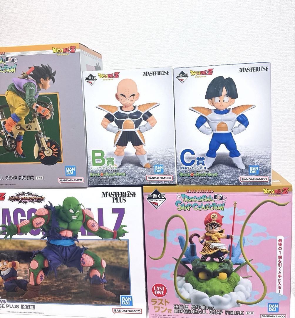 ドラゴンボール 一番くじ 孫悟空 孫悟飯 ピッコロ クリリン
