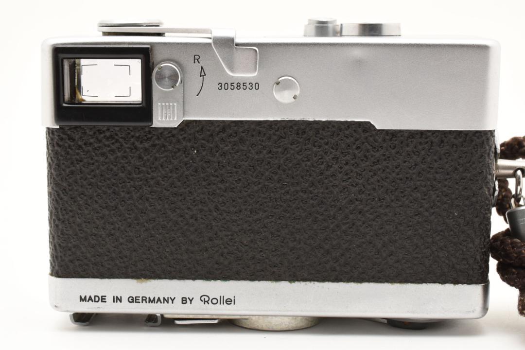 希少 Rollei 35 シルバー ドイツ製 コンパクトフィルムカメラ
