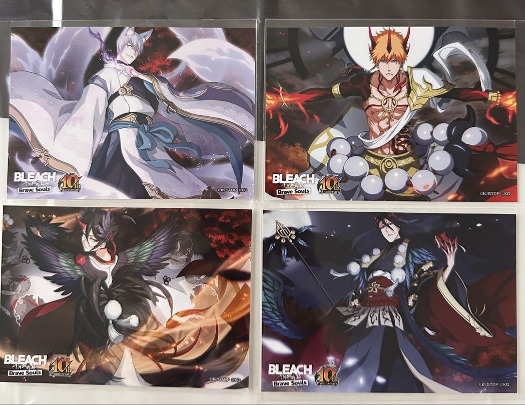 BLEACH ランダム ブロマイド ブレソル　白一護　19枚 BLEACH Brave Soulsランダムプリント販売決定！｜10周年特設