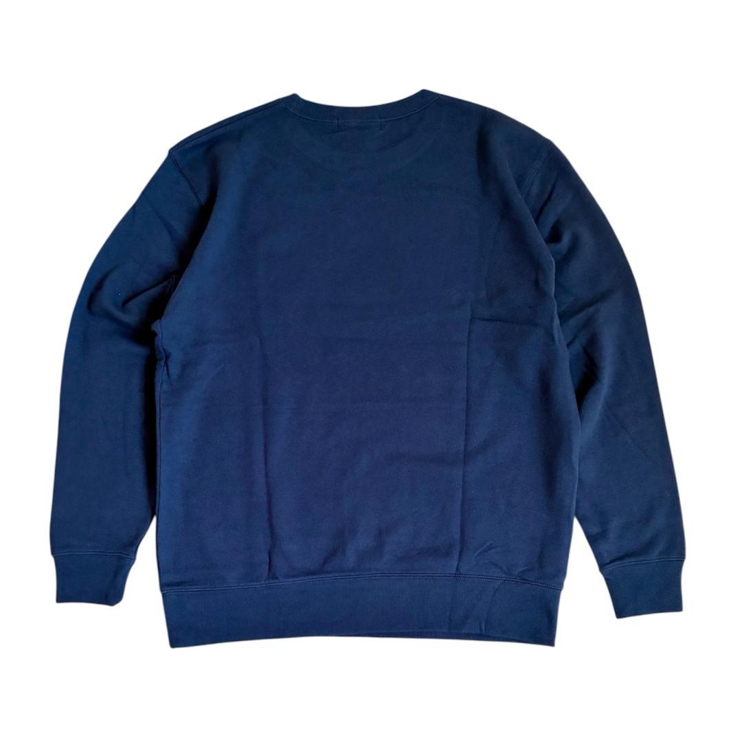 FEVR フォーエバー スウェットトレーナー & パンツ 上下セットアップ 紺L