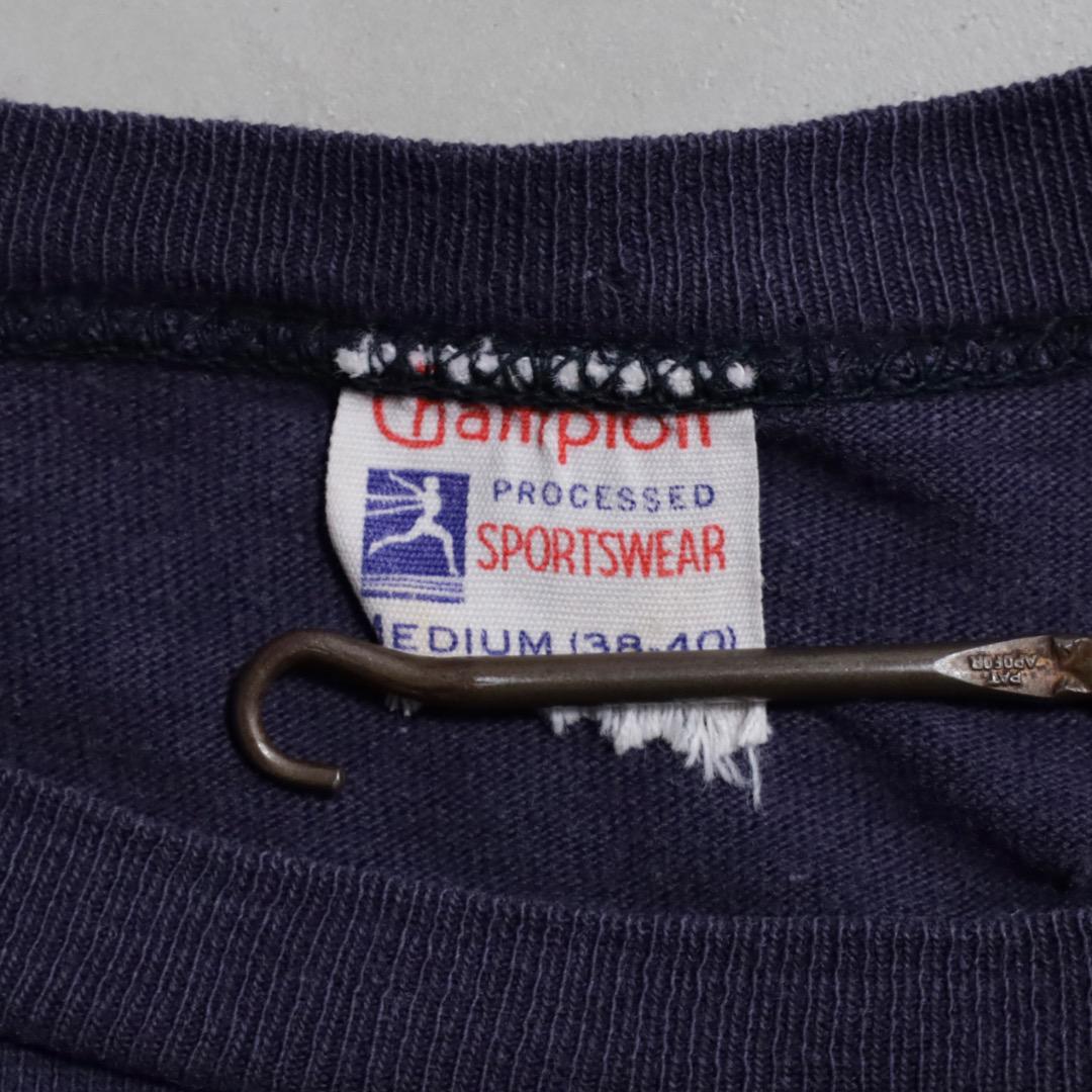希少 champion チャンピオン ランタグ 50s tシャツ プリント