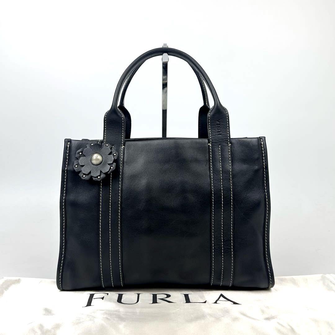 フルラ FURLA ハンドバッグ ショルダーバッグ 黒 ブラック
