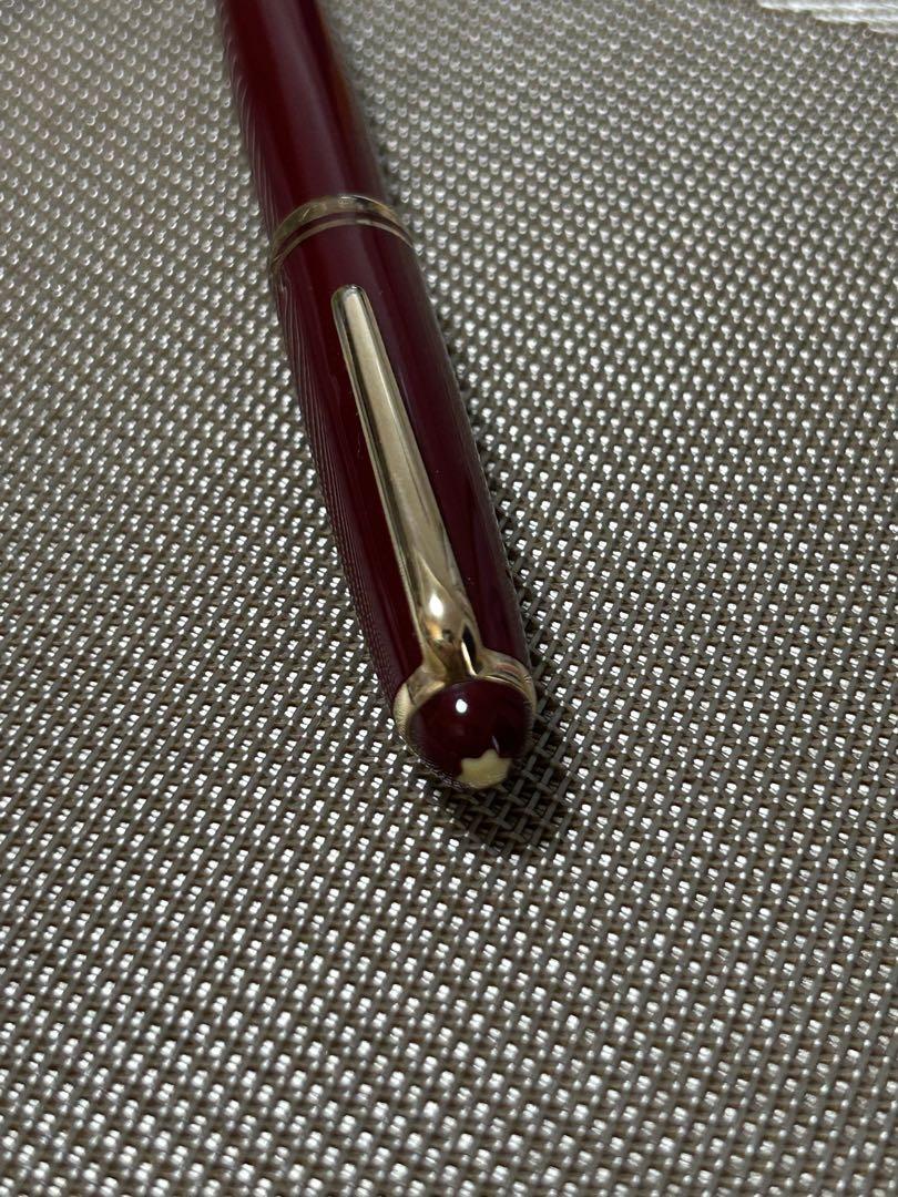 希少・美品> mont blanc モンブラン254ボルドー 万年筆Ω