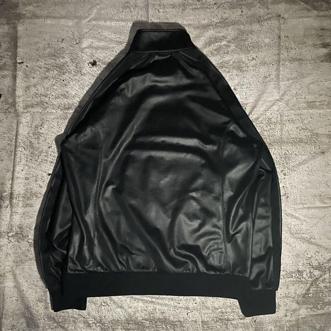 00s vintage adidas トラックジャケット　ブラック グランジ