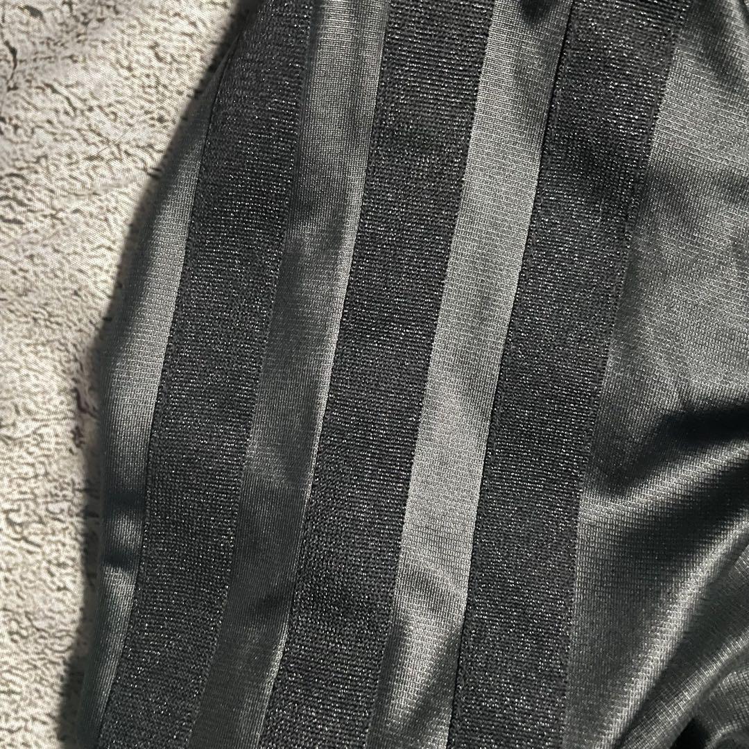 00s vintage adidas トラックジャケット　ブラック グランジ