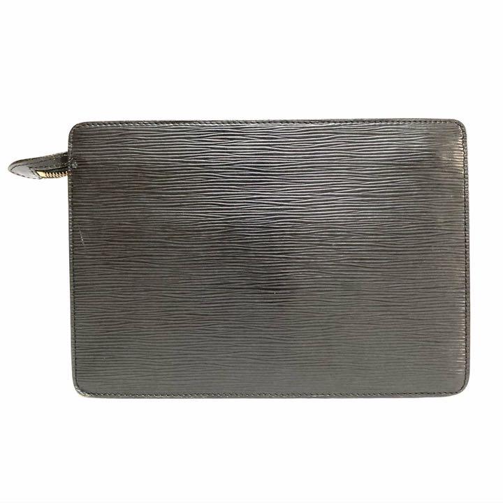 すのでご 極美品✨ルイヴィトン ノワール クラッチバッグ 黒 GD5QV-m93890044760 ポシェット オム エピ レザー