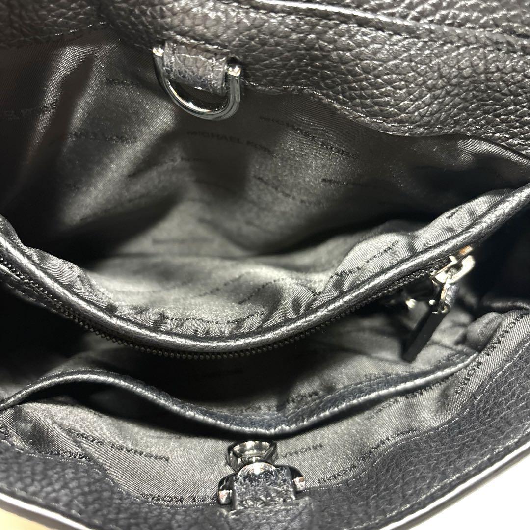 美品】 MICHAEL KORS レザー ミニリュック フラップ