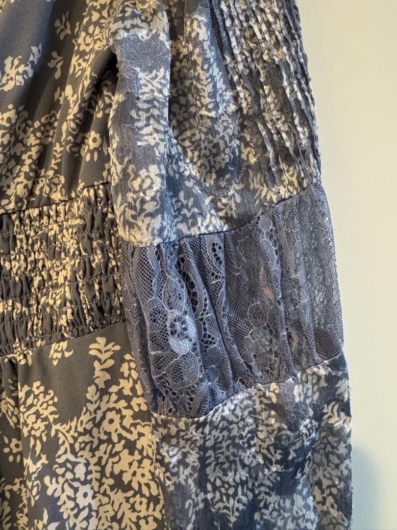 ワンピース Winter Floral Long sleeve Dress herlipto