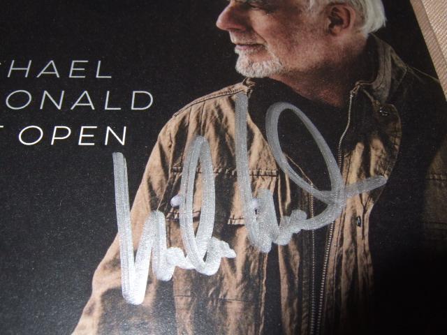 MICHAEL MCDONALD,直筆サイン入り,マイケル・マクドナルド,AOR MICHAEL MCDONALD,直筆サイン入り,マイケル・マクドナルド,AOR