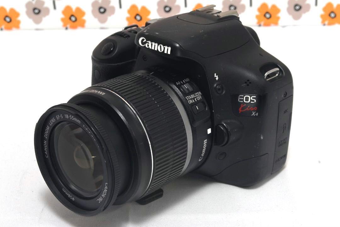 【返品保証】❤Canon Kiss X4❤初心者様人気機種❤スマホ転送OK❤