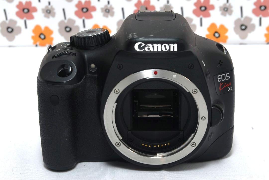 【返品保証】❤Canon Kiss X4❤初心者様人気機種❤スマホ転送OK❤