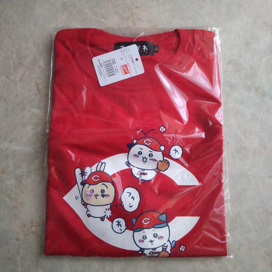 ちいかわ×広島東洋カープ Tシャツ ちいかわ 広島東洋カープ サークルTシャツ