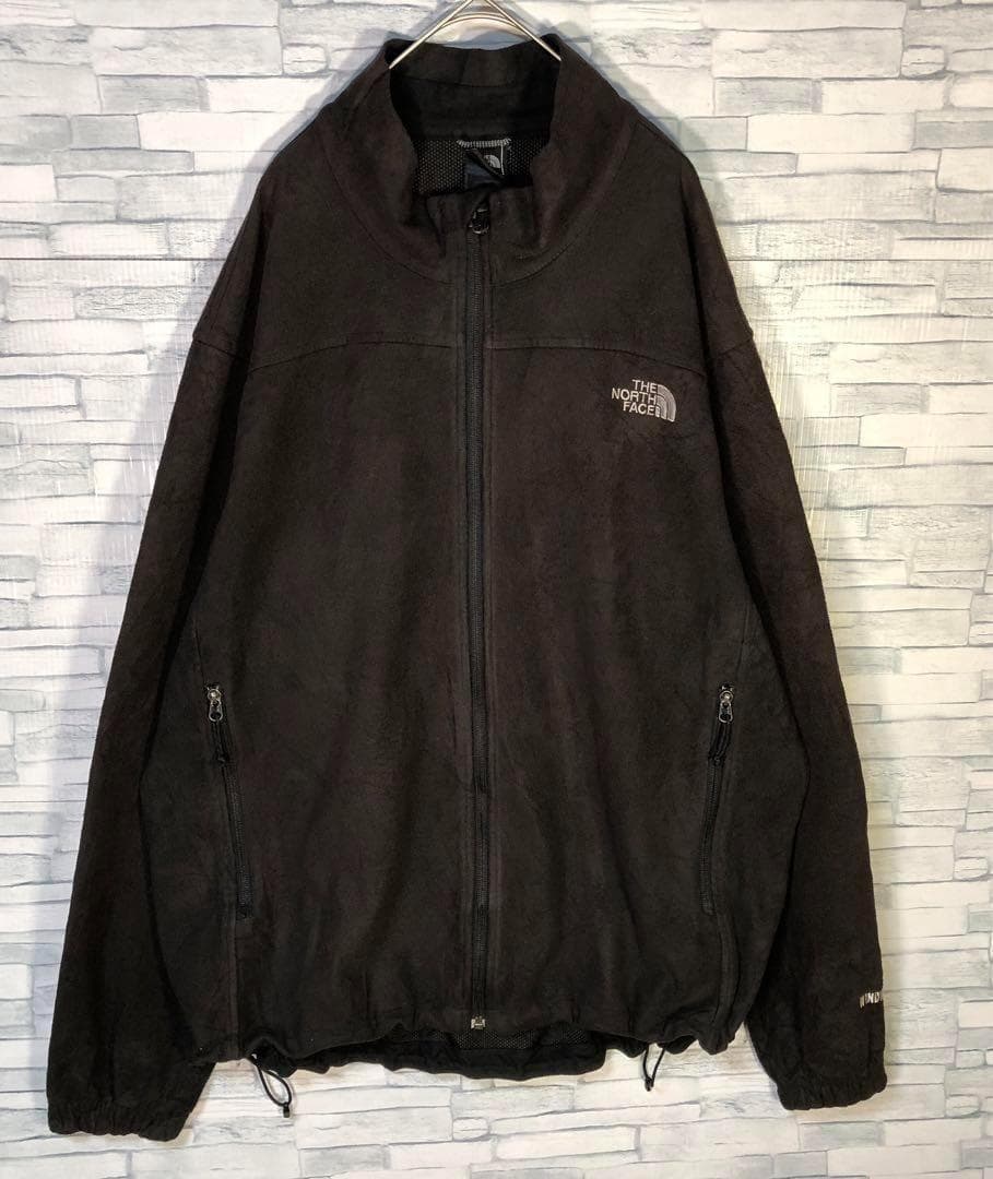 【ヴィンテージ】ノースフェイスウインドウォール フルジップフリース3XL ドロー 【ヴィンテージ】ノースフェイスウインドウォール フルジップフリース3XL ドロー