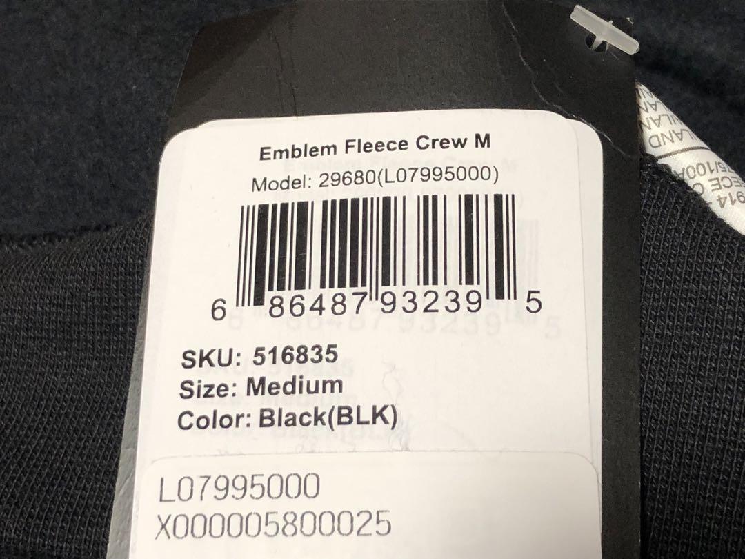 アークテリクス　エンブレムフリースクルーM emblem fleece crew