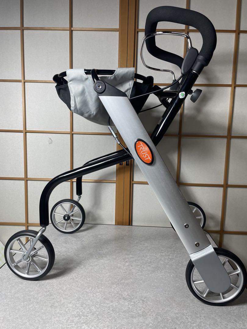[美品]竹虎レッツゴーミニ　折りたたみ式 室内専用歩行器(トレイ無し)