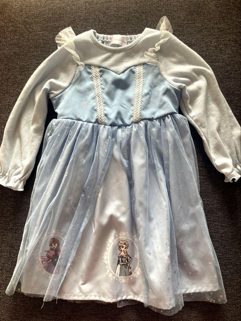 憧れの アナ エルサ Frozen Disney ドレス メルカリ - 100cm フォーマル・ドレス・スーツ