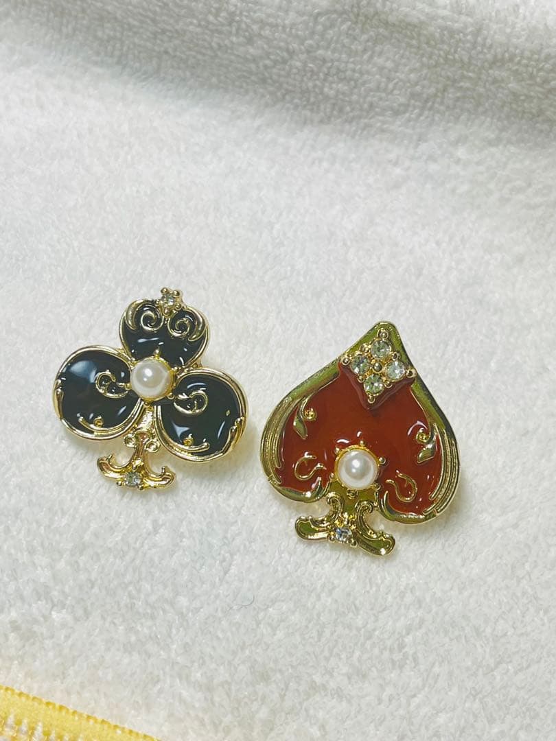 多色ビーズブレスレットとピアス　セット