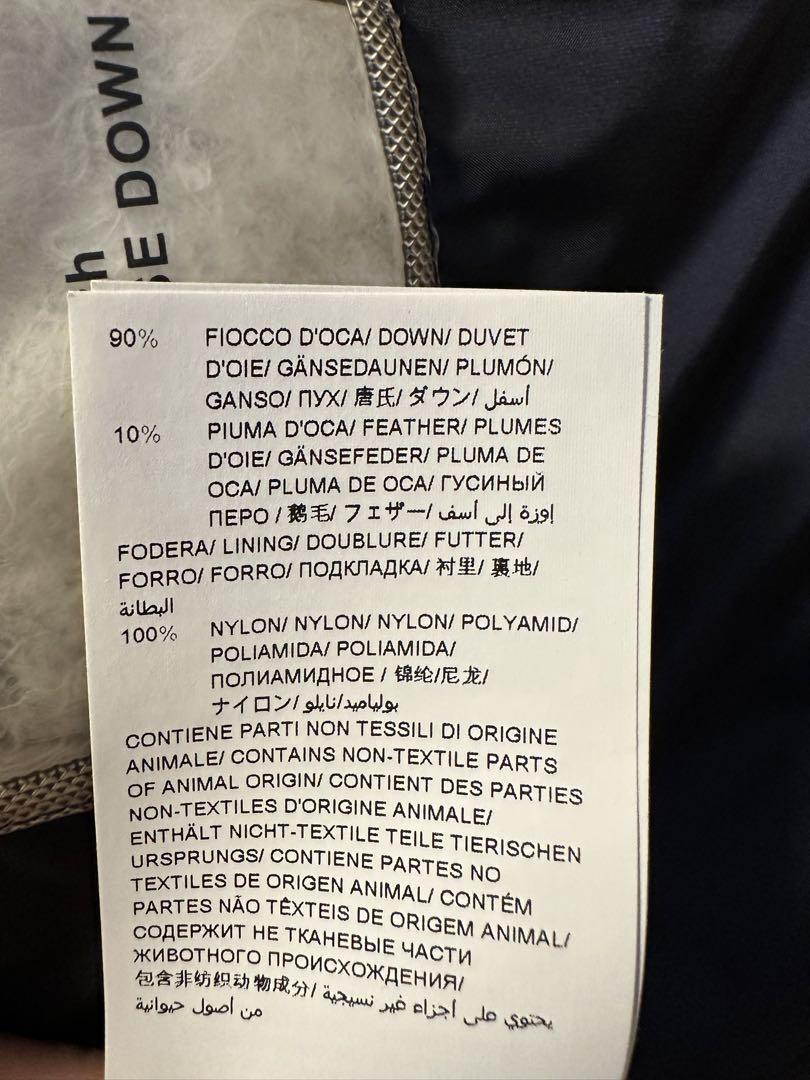 TATRAS AGORDO ダウンジャケット ネイビー Sサイズ ハンガー付き