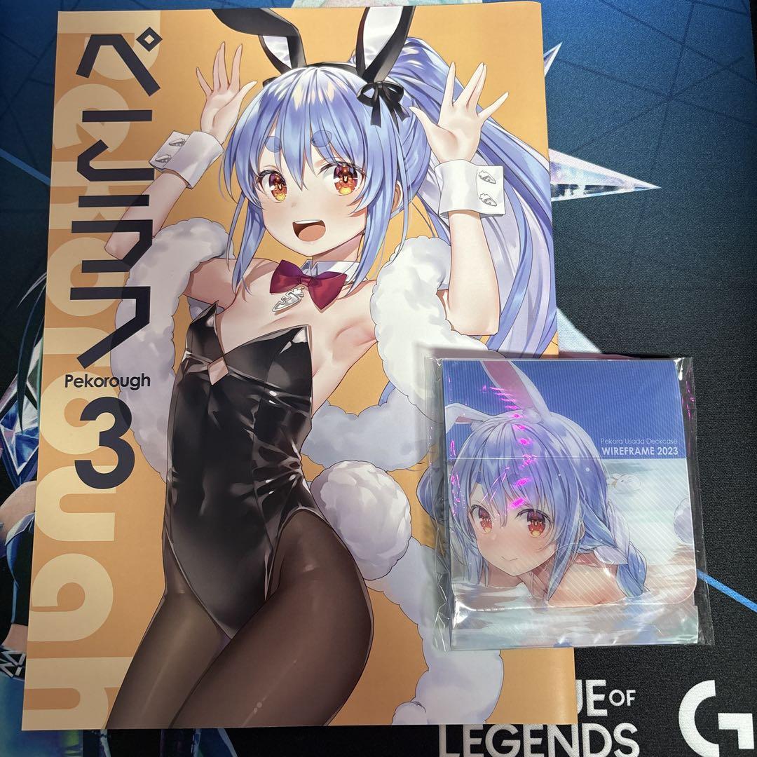 兎田ぺこら WIREFRAME c103 新刊 タペストリー 憂姫はぐれ
